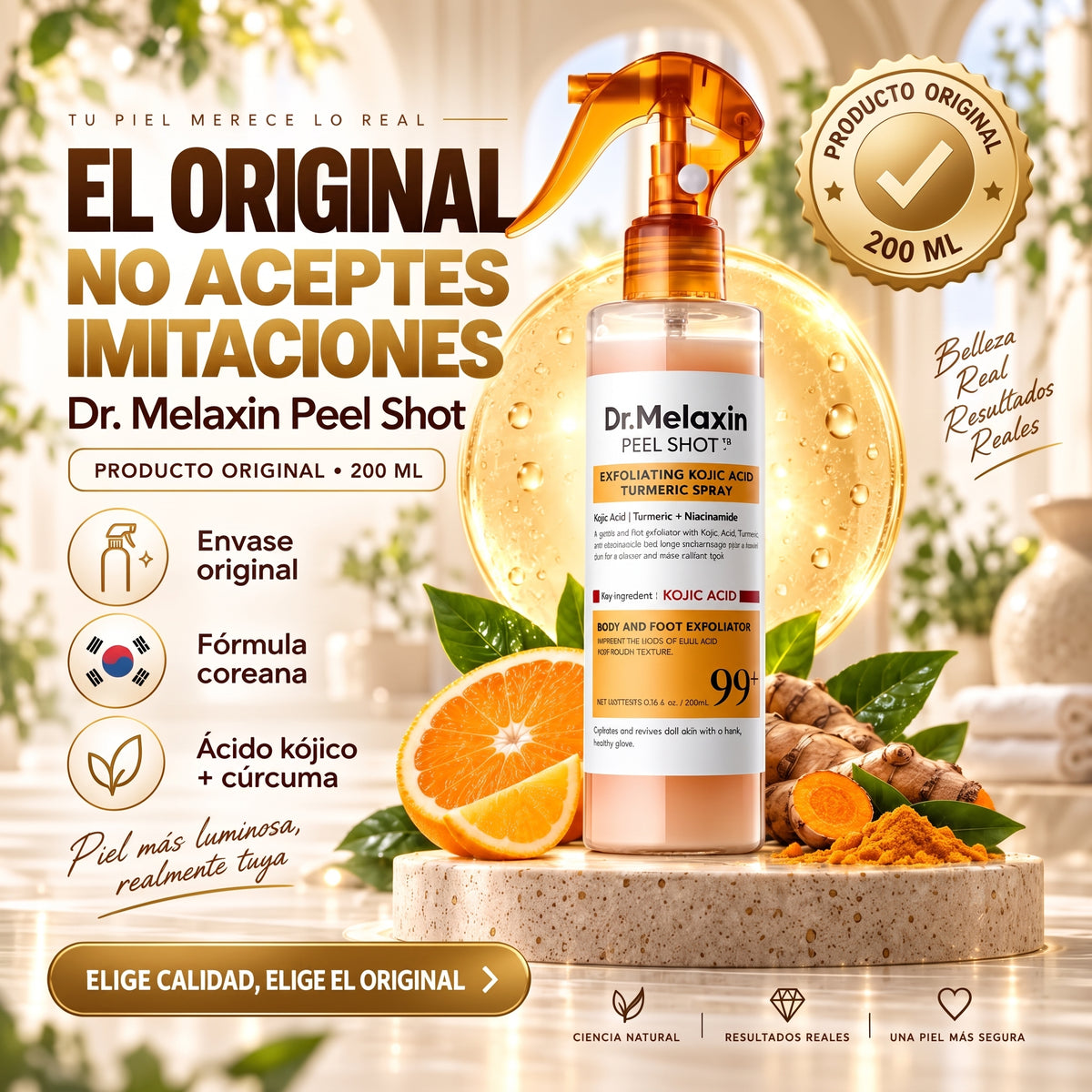 EXFOLIANTE ACLARANTE PRO SKIN – PIEL MÁS SUAVE, UNIFORME Y LUMINOSA ✨