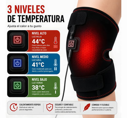 Rodillera Térmica Masajeadora TERMIX