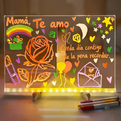 Pizarra Magica Luz Led