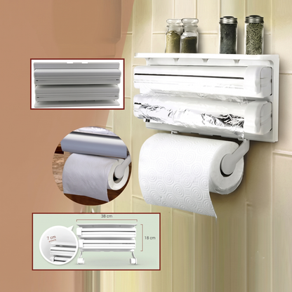 Dispensador de Papel Corta Fácil