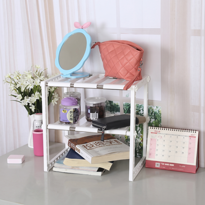Organizador Doble de Acero Inoxidable