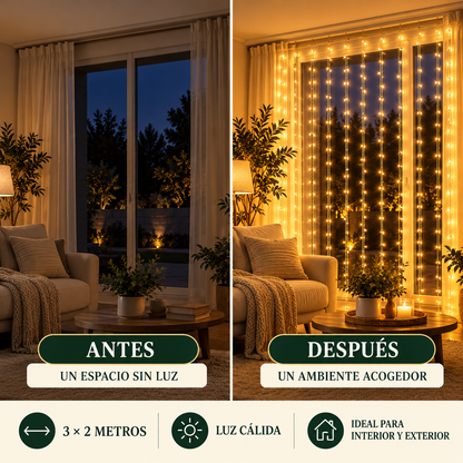 CORTINA LUZ PRO™ | AMBIENTE DE LUJO Y COMODIDAD