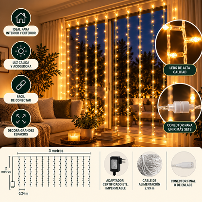 CORTINA LUZ PRO™ | AMBIENTE DE LUJO Y COMODIDAD