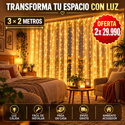 CORTINA LUZ PRO™ | AMBIENTE DE LUJO Y COMODIDAD