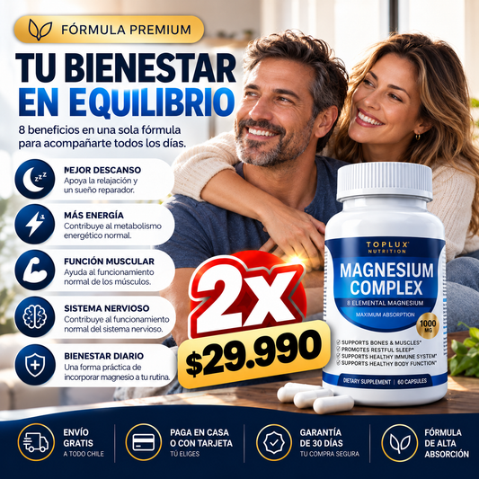 Magnesium Complex 8 en 1™ | Fórmula Premium